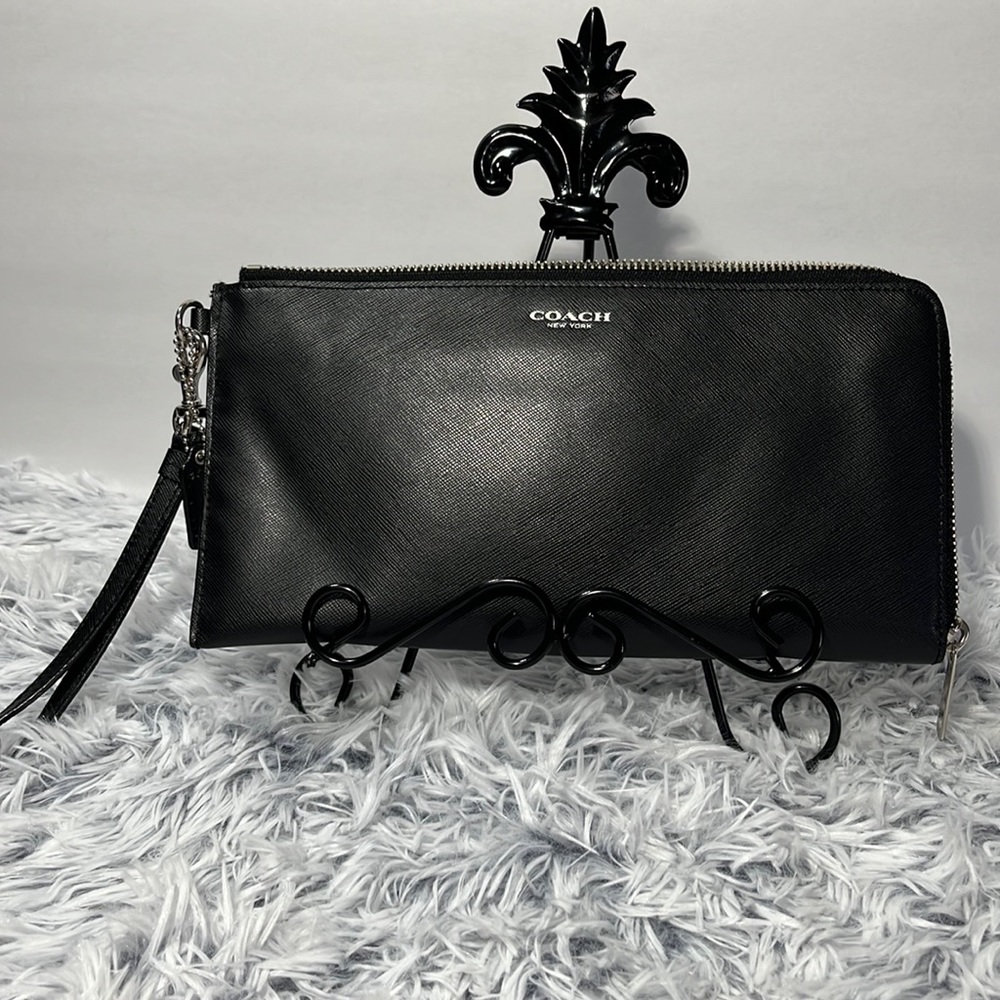 Coach original large wristlet.